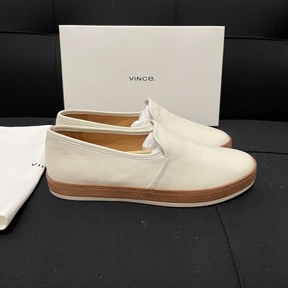 Vince Canella Shoe Optic White Women 8.5M - Picture 4 of 10